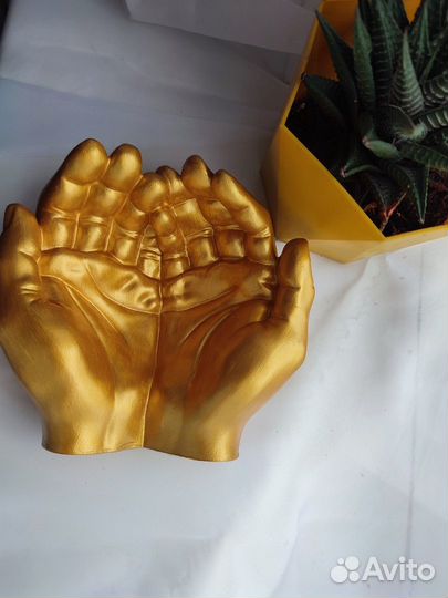 Кашпо гипсовые 