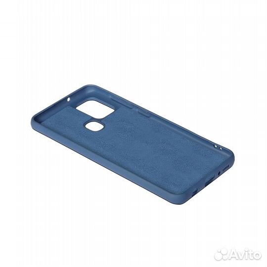 Силиконовый чехол с микрофиброй для Realme Narzo 3