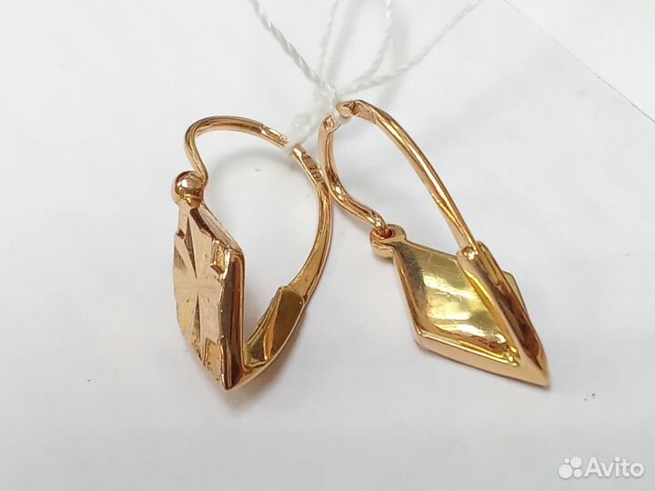 Серьги Золото