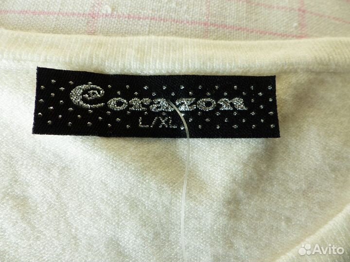 Джемпер новый с шерстью на L/XL