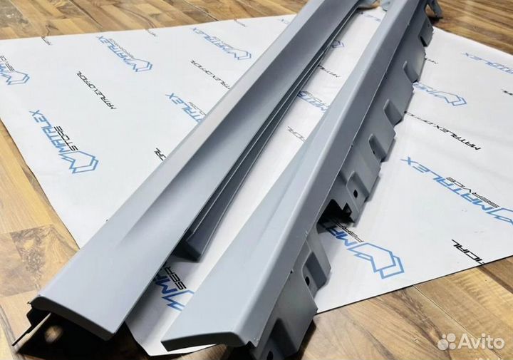 Пороги bmw F10, М пакет, м5 стиль