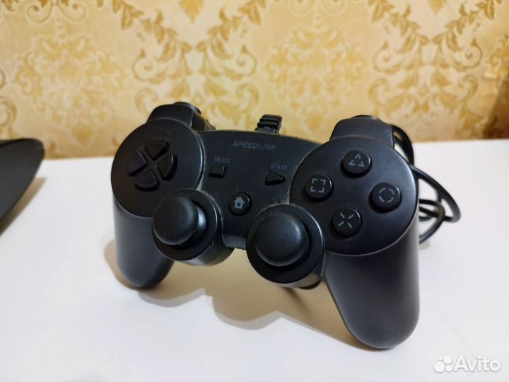 Sony PS3 Super Slim 500Gb Прошитая 2 геймпада