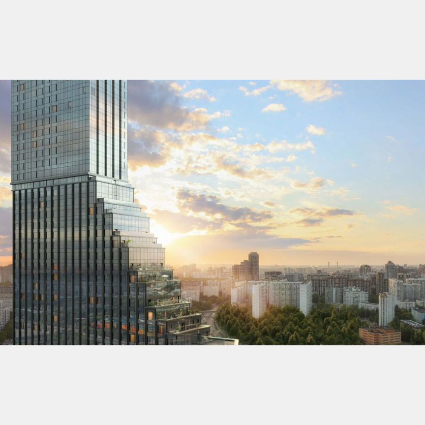 2-к. квартира, 59,5 м², 41/58 эт.