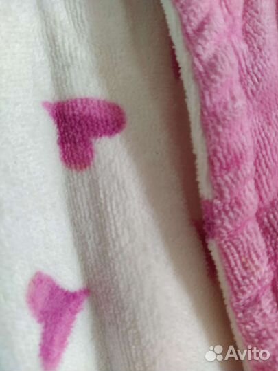 Махровый женский халат