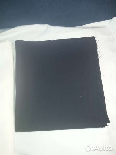 Ткань костюмная габардин кремовый и тёмно-синий вм