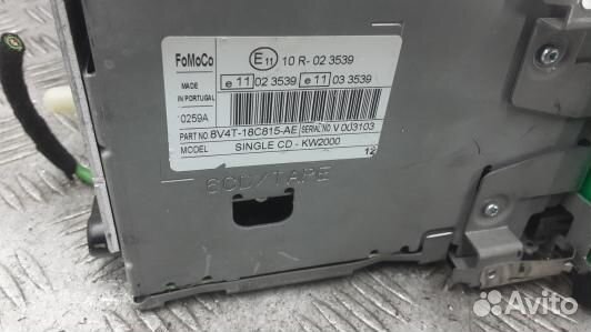 Магнитола ford kuga 1 (MPH04I401)