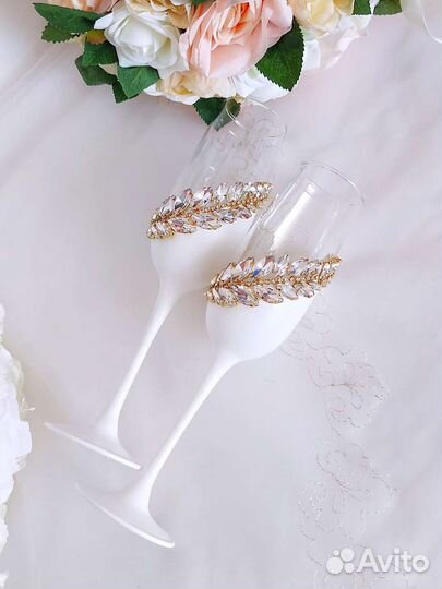 Бокалы на свадьбу