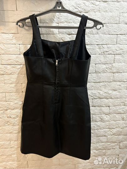 Кожаный сарафан