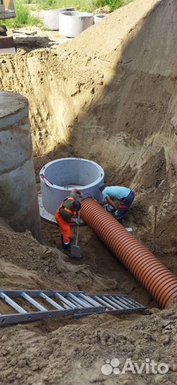 Водопровод, канализация, дренаж, гнб