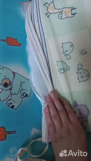 Бортики для детской кроватки