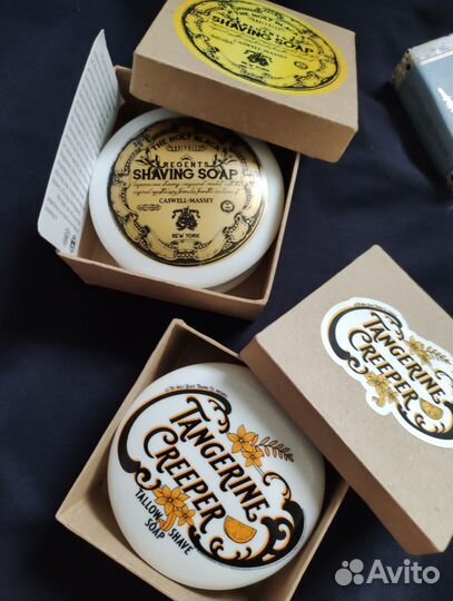 Мыло для бритья, станок 