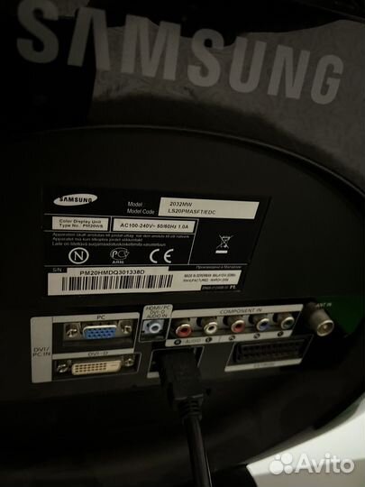 Монитор samsung syncmaster 2023mw