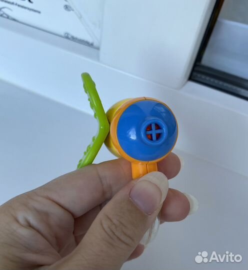 Грызунок погремушка свистулька 3 в 1