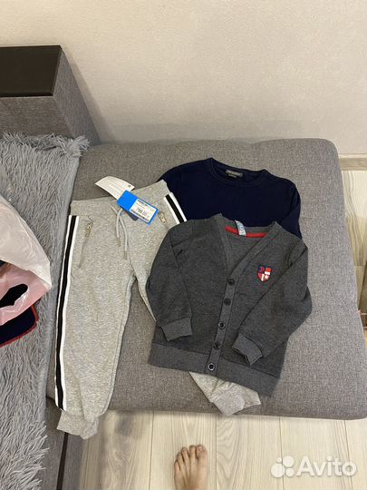 Пакет одежды на мальчика 3-4 года