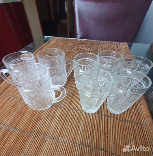 Хрустальные стаканы СССР