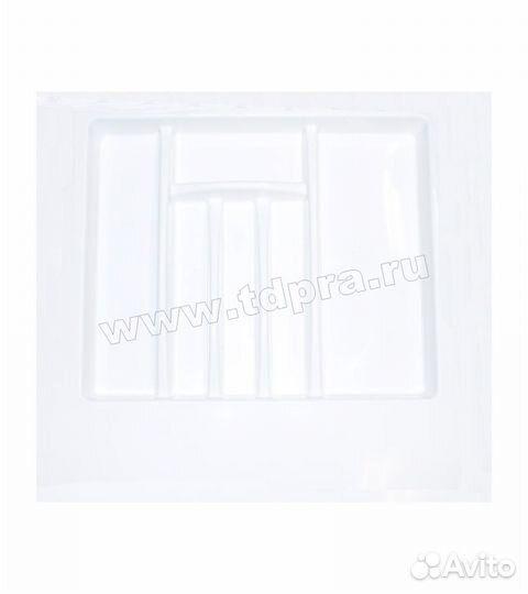 Лоток 553*498 мм для столовых приборов белый 556.4