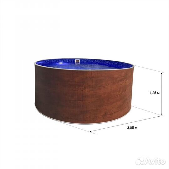 Морозостойкий бассейн laguna круглый