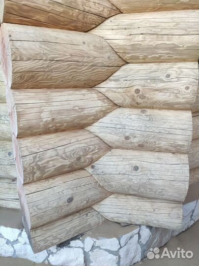 Пескоструйная обработка шлифовка домов, срубов