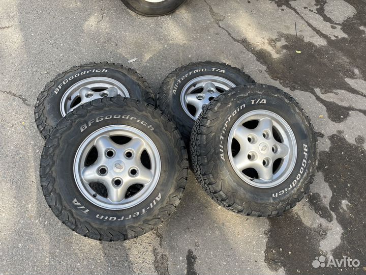 Колеса на land rover r16 (defender, discovery)