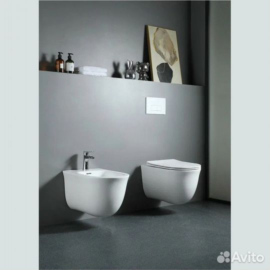 AQ1160-00 классик биде подвесное525*365*340