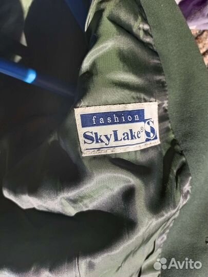 Зелёный школьный пиджак 152