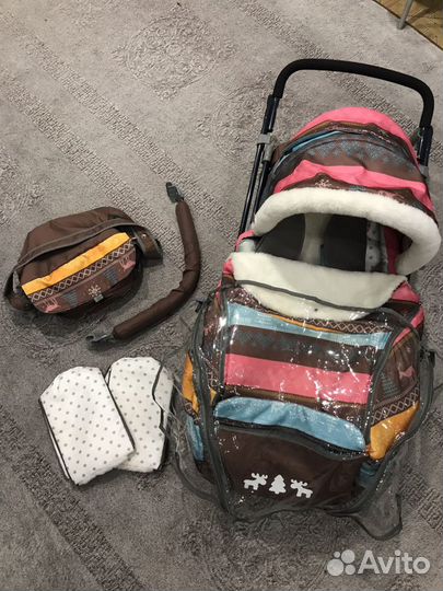 Коляска санки