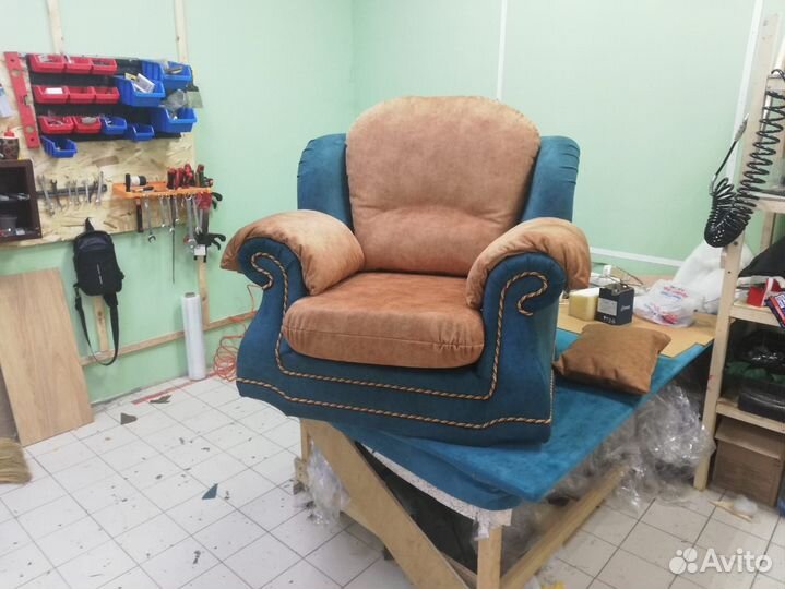 Перетяжка ремонт мебели