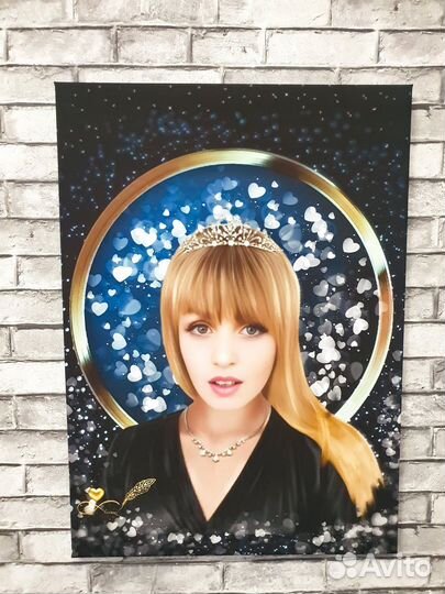 Портреты на холсте,метрики на холсте