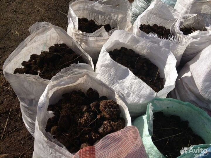 Перегной в мешках