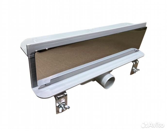 Желоб berges Basic 330 пристенный нерж. сталь