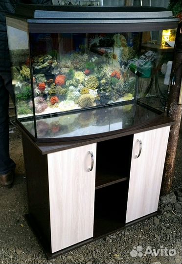 Аквариум сферический 145 литров новый
