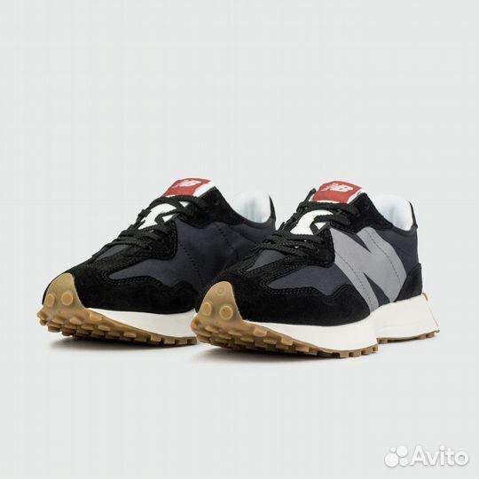 New Balance 327 Black - Gum