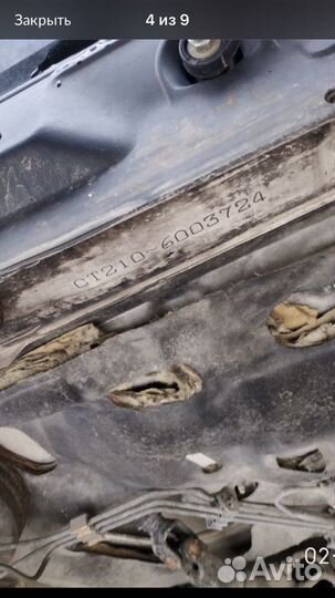 Toyota Carina 2.0 AT, 1998, битый, 300 000 км