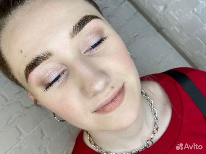 Коррекция/Окрашивание бровей, Ламинирование бровей