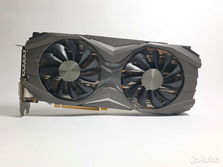 Видеокарта GTX 1080 AMP Edition 8Gb, RGB подсветка