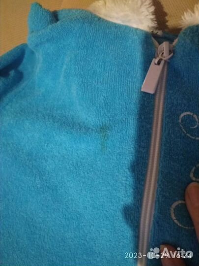 Халат махровый с ушками 