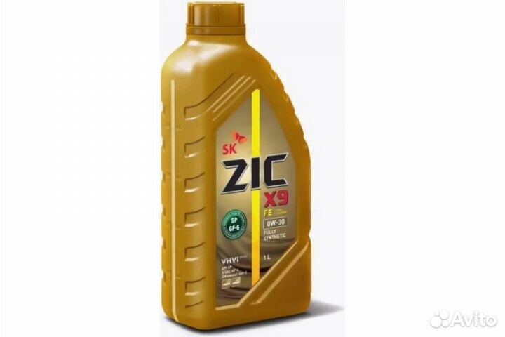 Масло моторное ZIC X9 FE 0W30, 1 литр 132683