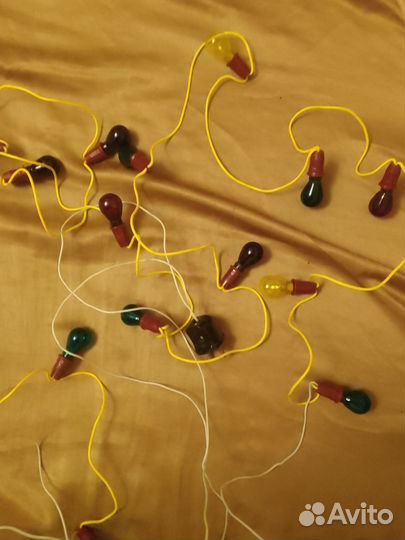 Электрогирлянда на елку СССР