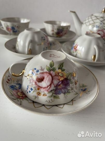 Чайный сервиз Дулево