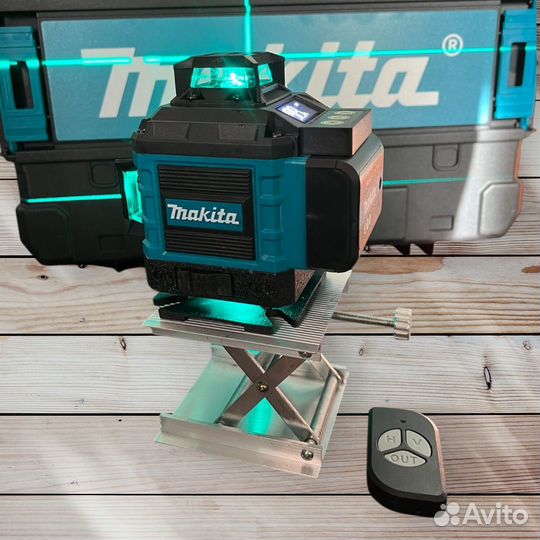 Лазерный уровень 4Д Makita 16 лин 360 (+штатив)