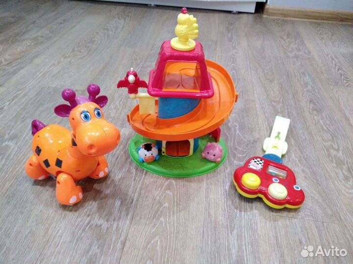 Игрушки пакетом: музык-ные, погремушки, для ванной