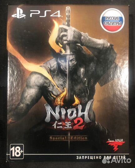 Nioh 2 Special Edition Steelbook PS4 / PS5