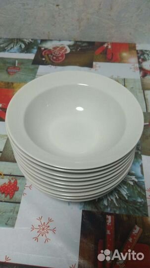 Глубокие суповые тарелки