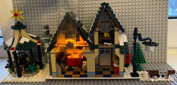 Lego 10222 Зимняя деревенская почта, оригинал