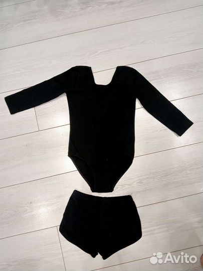 Купальник+ 2 шт. шортики 122-134