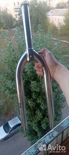 Седло и вилка на bmx