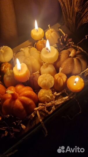 Свеча Тыква