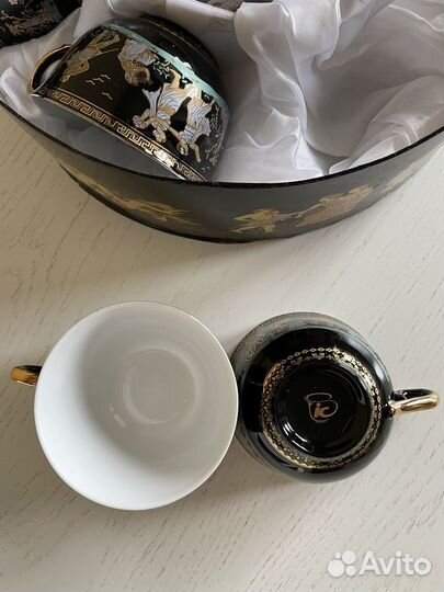 Новый чайный сервиз фарфор 12 шт