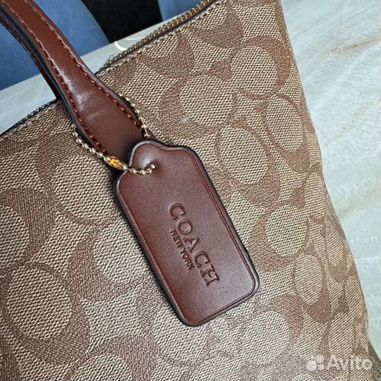 Сумка шопер coach женская