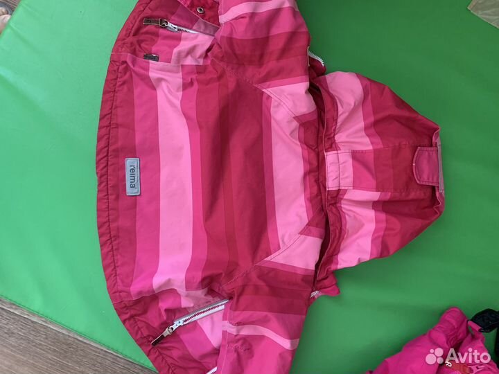 Демисезонный костюм для девочки 74